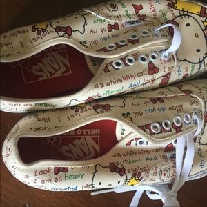 Women’s hello kitty vans collaboration